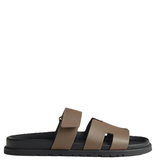  Dép Nam Hermes Chypre Sandal 'Brown Black' 