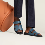  Dép Nam Hermes Chypre Sandal 'Bleu Turquin' 