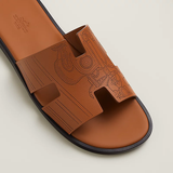  Dép Nam Hermes Izmir Sandal 'Brown' 
