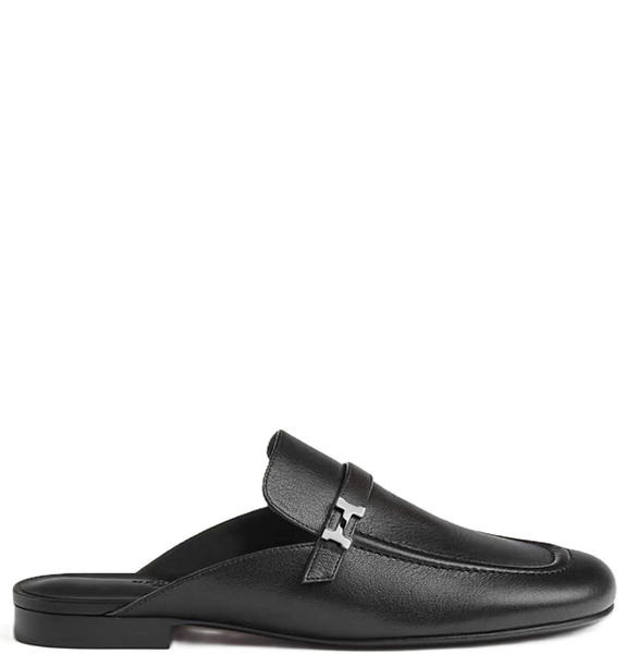 Giày Nữ Hermes Lena Mule 'Black' 