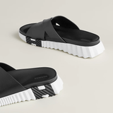  Dép Nam Hermes Infra Sandal 'Black' 