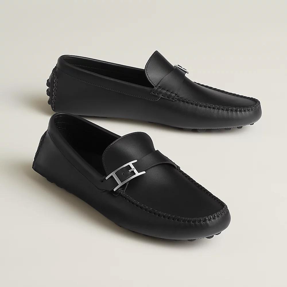  Giày Nam Hermes Idylle Loafer 'Black' 