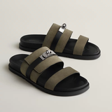  Dép Nam Hermes Jackson Sandal 'Green' 