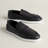 Giày Nam Hermes Job Loafer ‘Black’ 