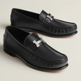  Giày Nam Hermes Karlo Loafer 'Black' 