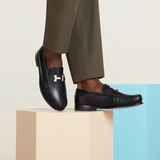  Giày Nam Hermes Karlo Loafer 'Black' 