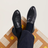  Giày Nam Hermes Paris Loafer 'Black' 