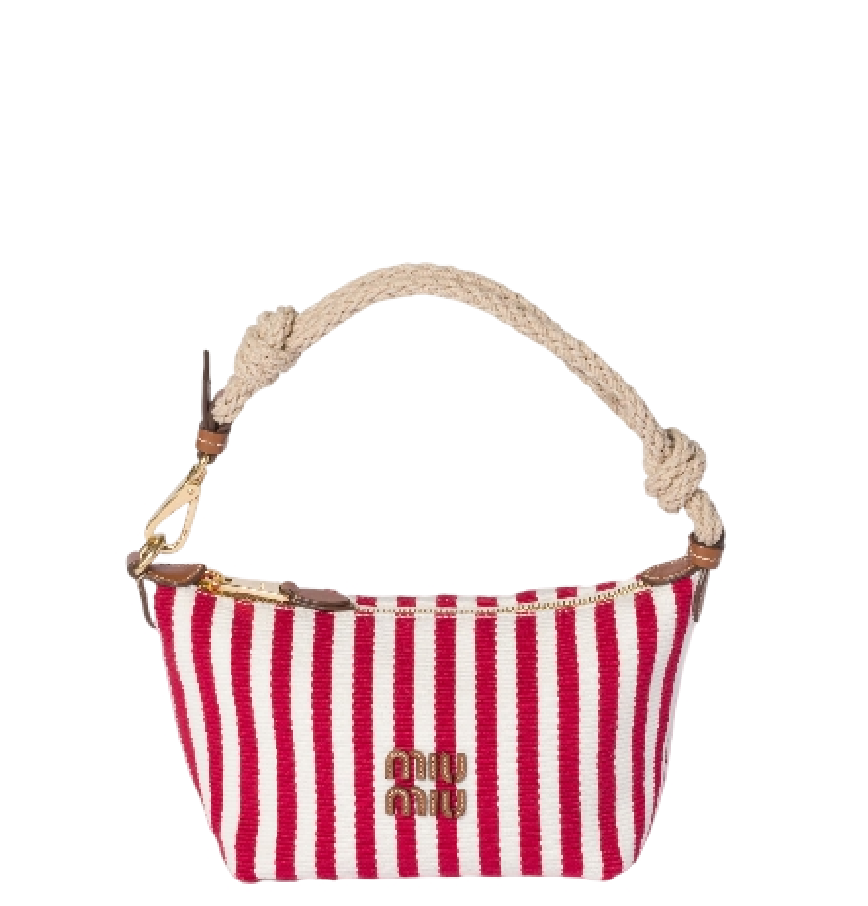  Túi Nữ Miu Miu Spirit Pouch 'Ruby Red' 