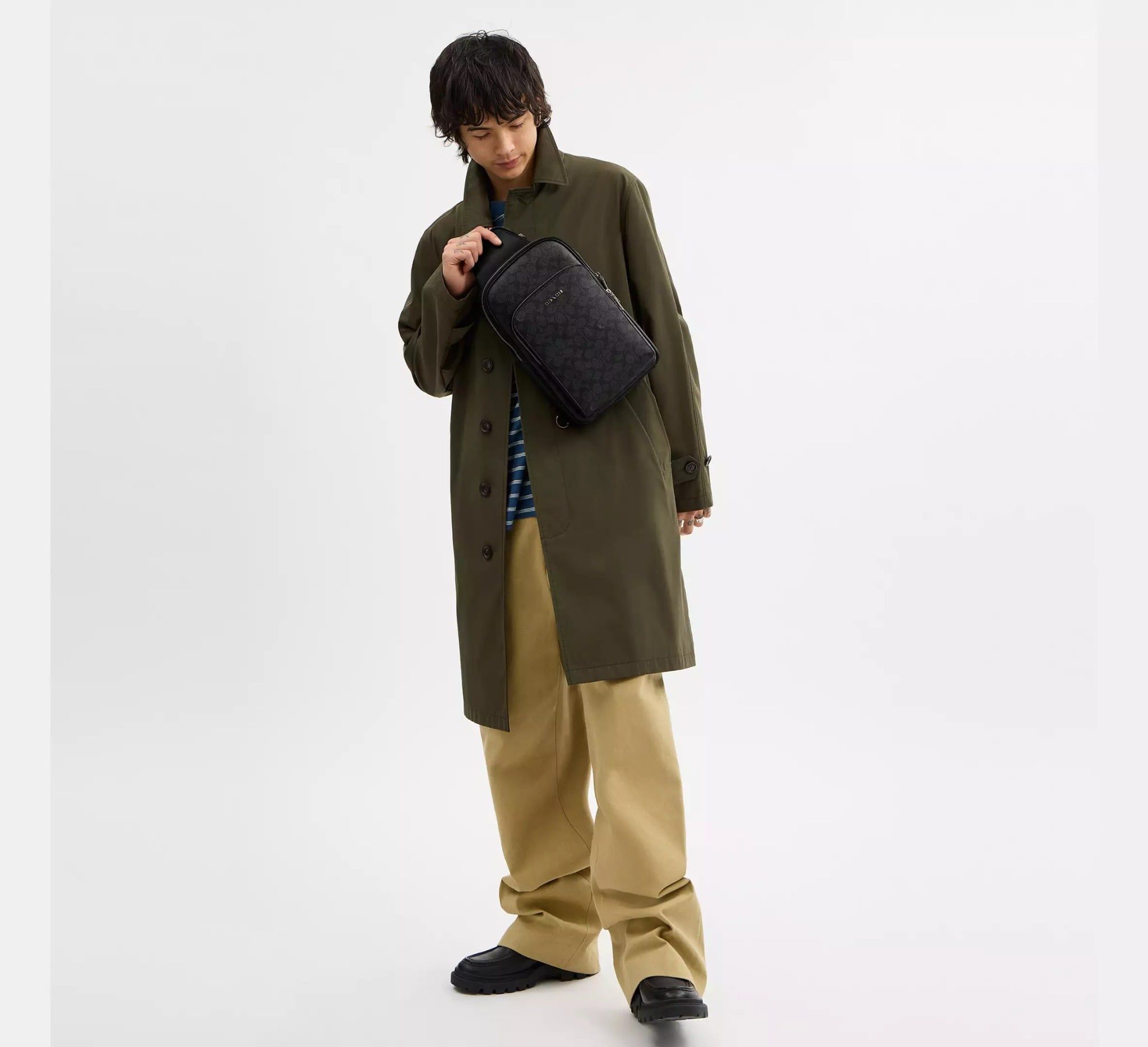  Túi Coach Ethan Pack 'Black' 