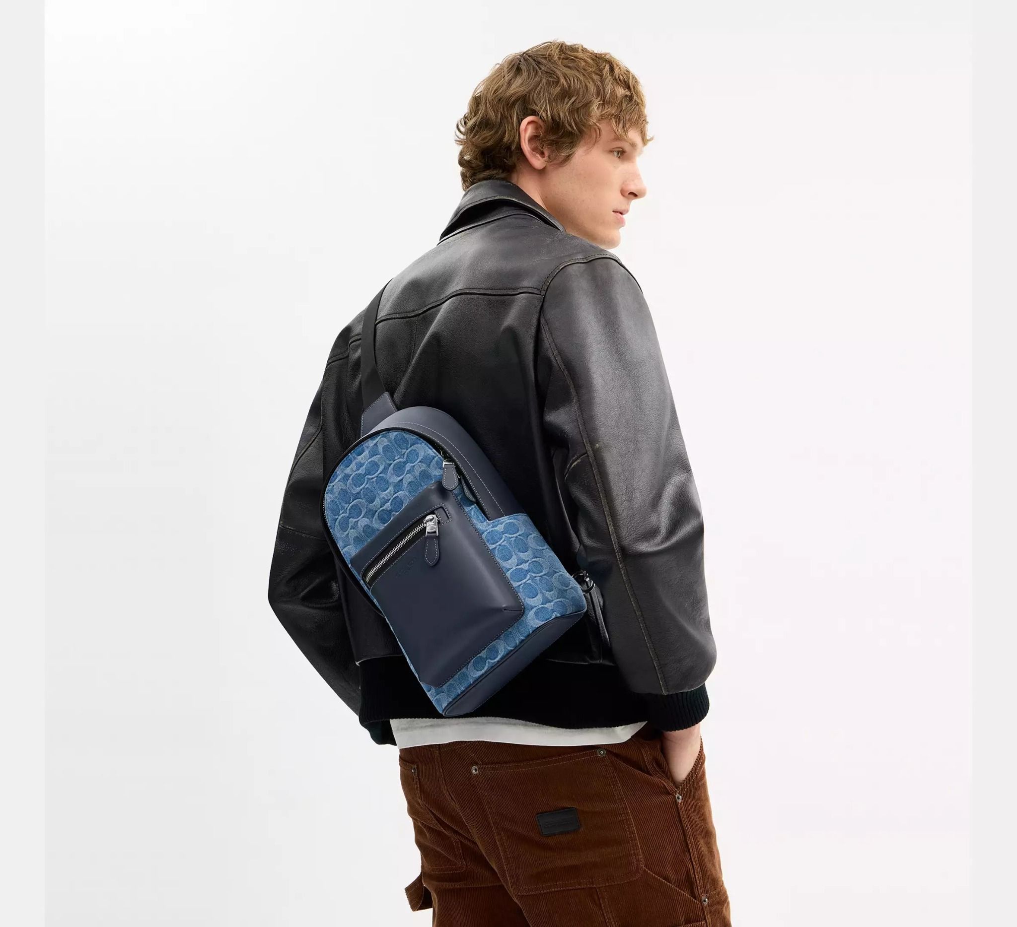  Túi Coach West Pack 'Blue' 