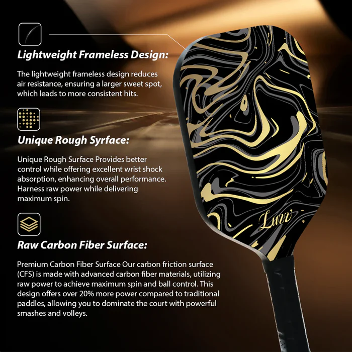  Vợt Pickleball Luzz Goldenveil 