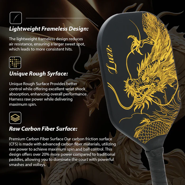  Vợt Pickleball Luzz Imperial Dragon 