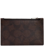  Ví Coach Zip Card Case 'Brown' 