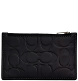  Ví Coach Zip Card Case 'Black' 