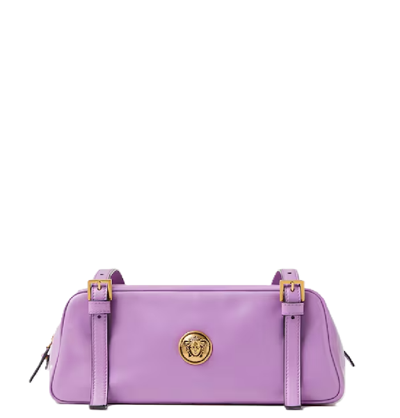  Túi Nữ Versace Emblème Nappa Bowling Bag 'Lilac' 
