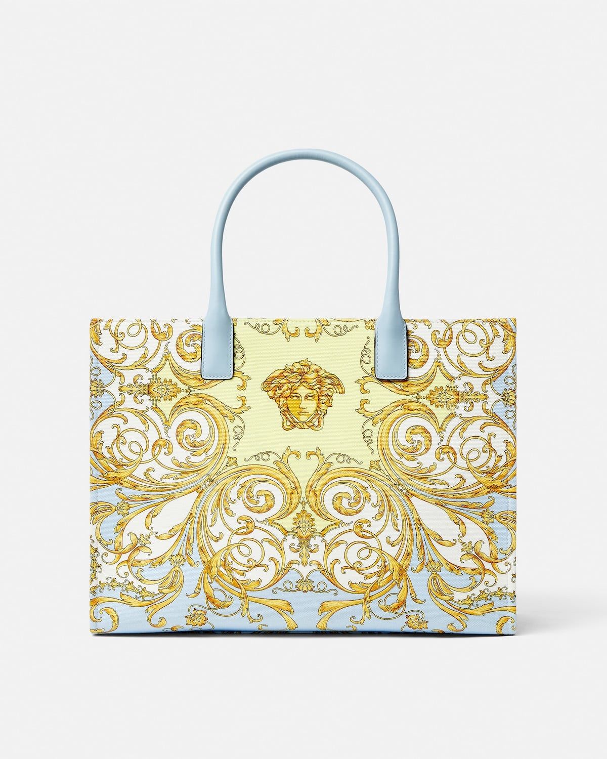  Túi Nữ Versace La Medusa Printed Large Tote 'Blue' 