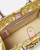  Túi Nữ Versace La Medusa Printed Small Tote 'Gold' 