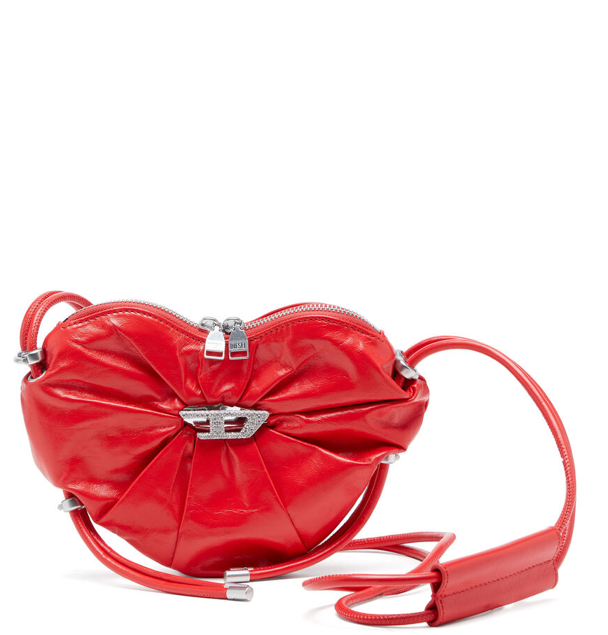  Túi Nữ Diesel Scrunch-D-Heart Shoulder Bag 'Red' 