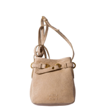  Túi Nữ Miu Miu Nappa Leather Pouch 'Cord' 