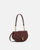  Túi Nữ Versace Virtus Small Shoulder Bag 'Burgundy' 