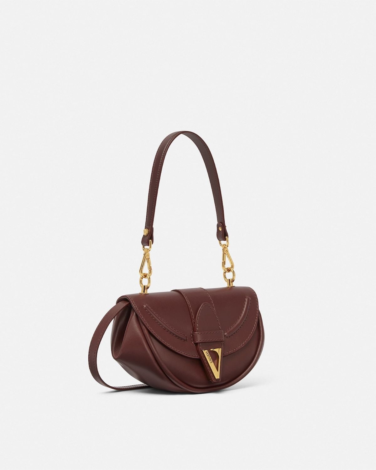  Túi Nữ Versace Virtus Small Shoulder Bag 'Burgundy' 
