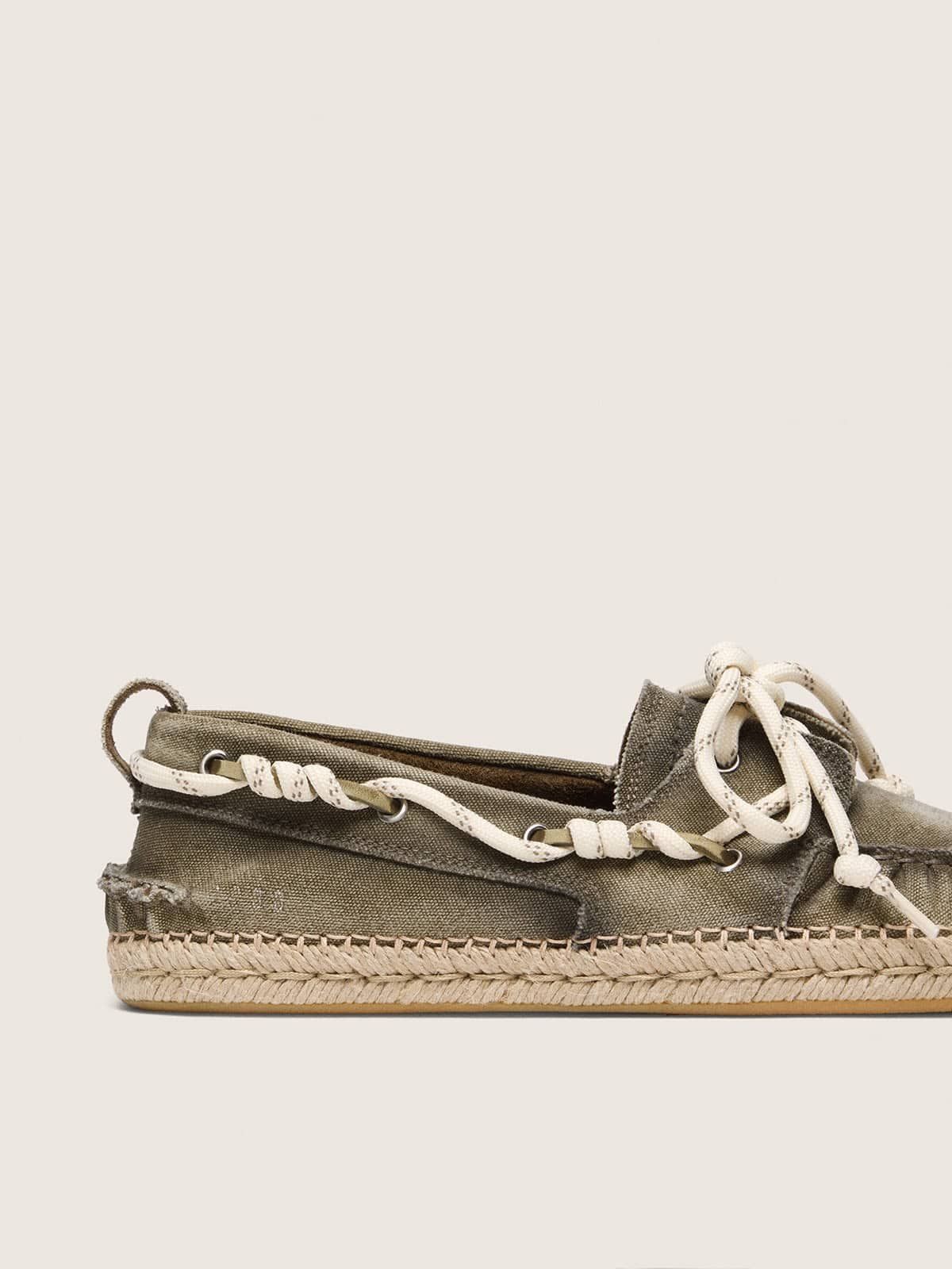  Giày Nam Golden Goose Cruise Espadrilles 'Green' 