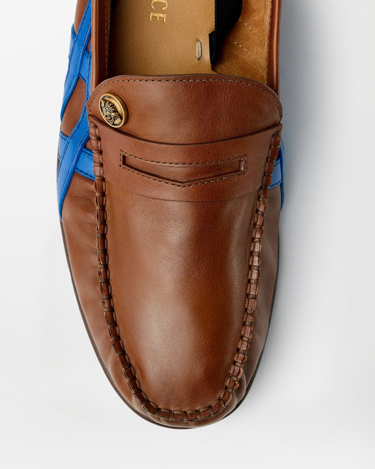  Giày Nam Onitsuka Tiger x Versace Loafers 'Brown' 