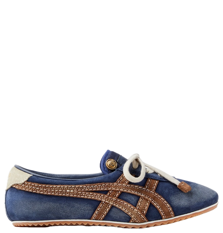  Giày Nữ Onitsuka Tiger x Versace Sakura 'Blue' 