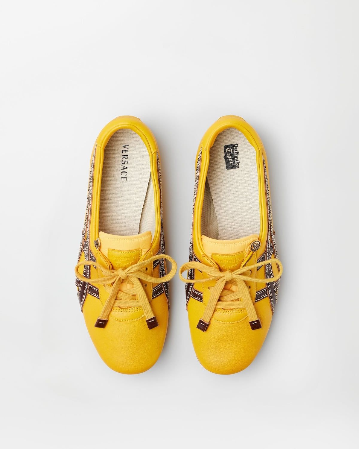  Giày Nam Onitsuka Tiger x Versace Sakura 'Yellow' 