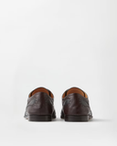  Giày Nam Versace Mick Leather Derby Shoes 'Black' 