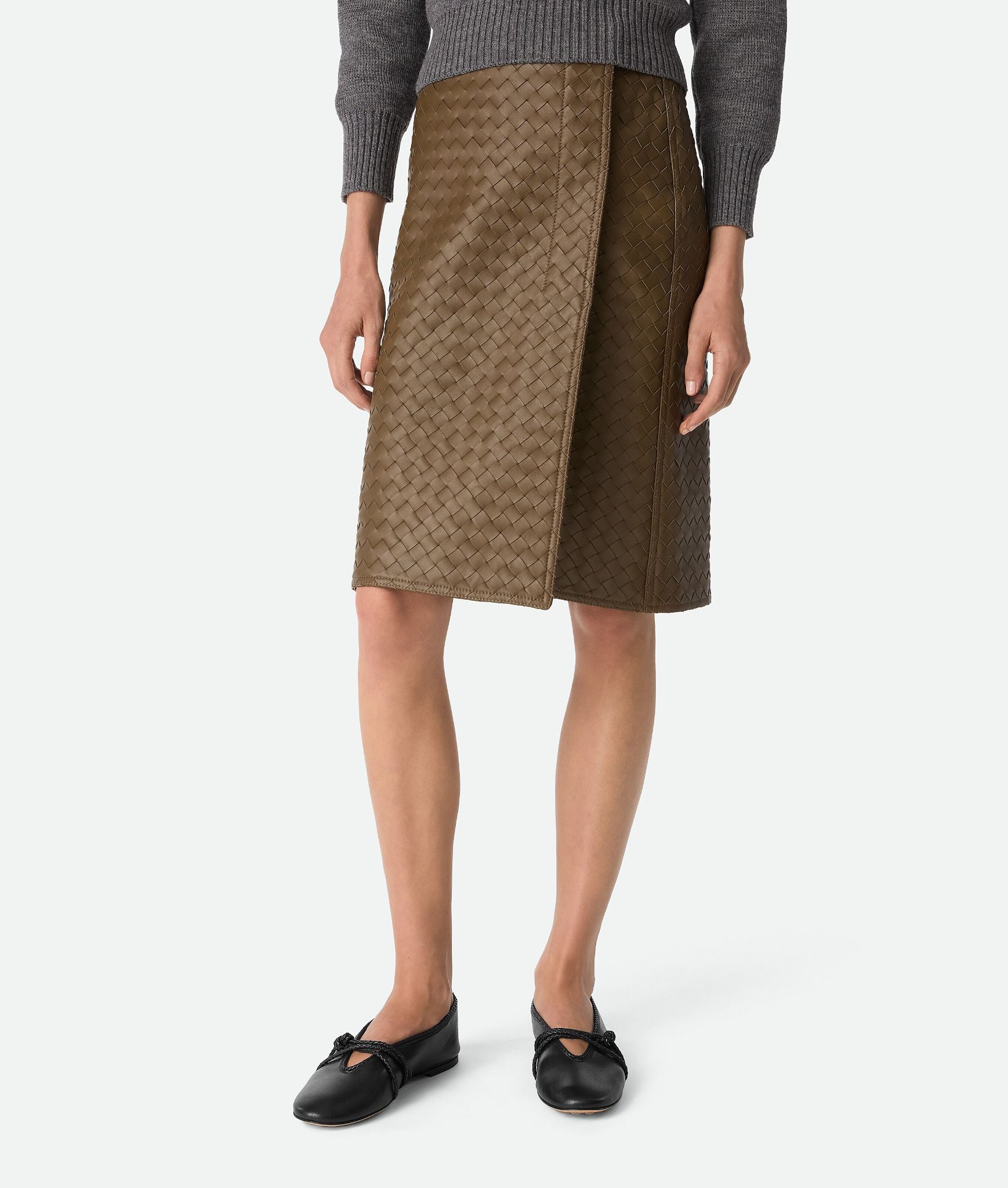  Giày Nữ Bottega Veneta Rosa Mary-Jane Ballerina 'Black' 