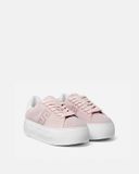  Giày Nữ Versace La Greca Platform Trainers 'Pink' 