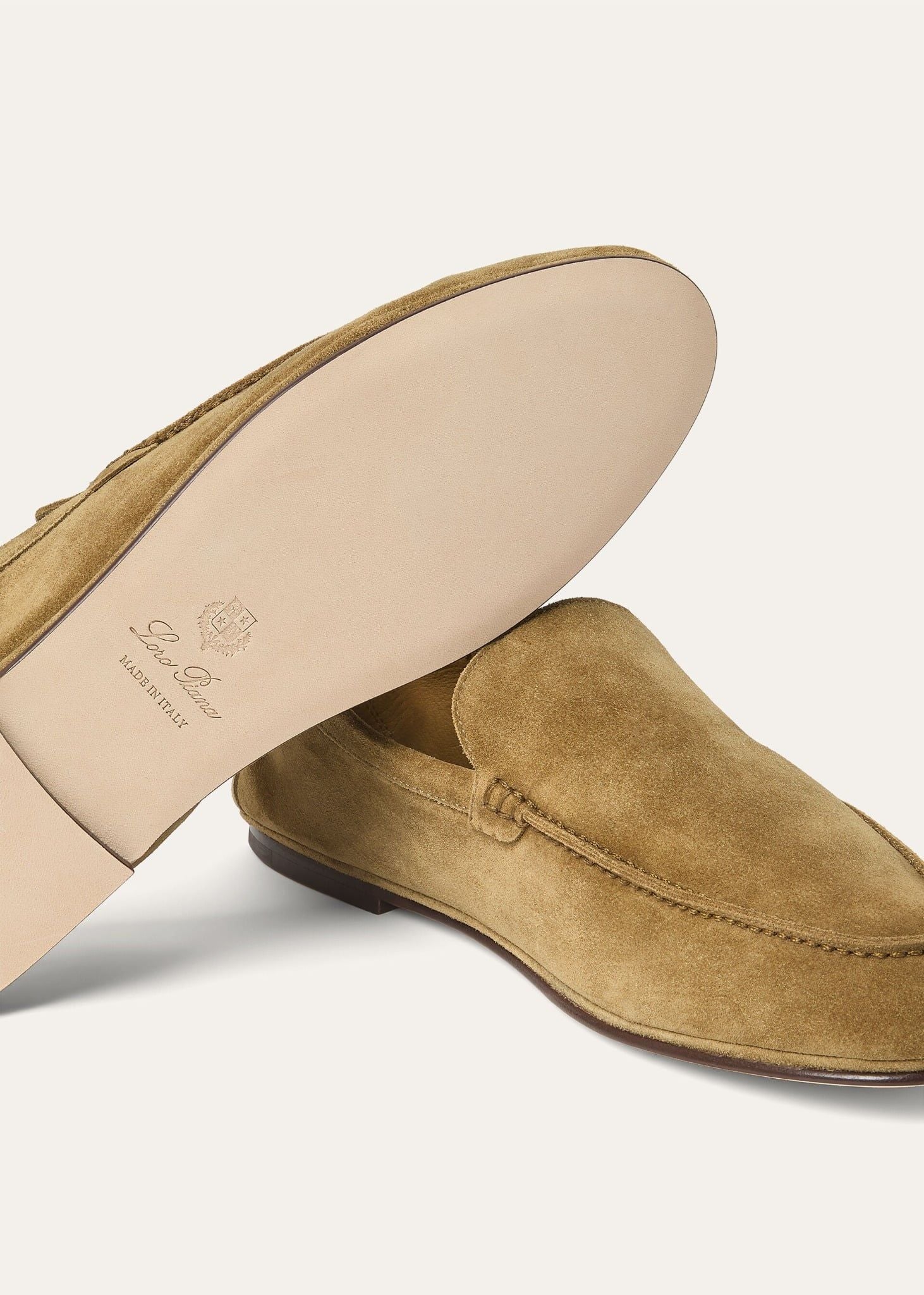  Giày Nam Loro Piana Summer Anton Walk Loafer 'Savana Bark' 