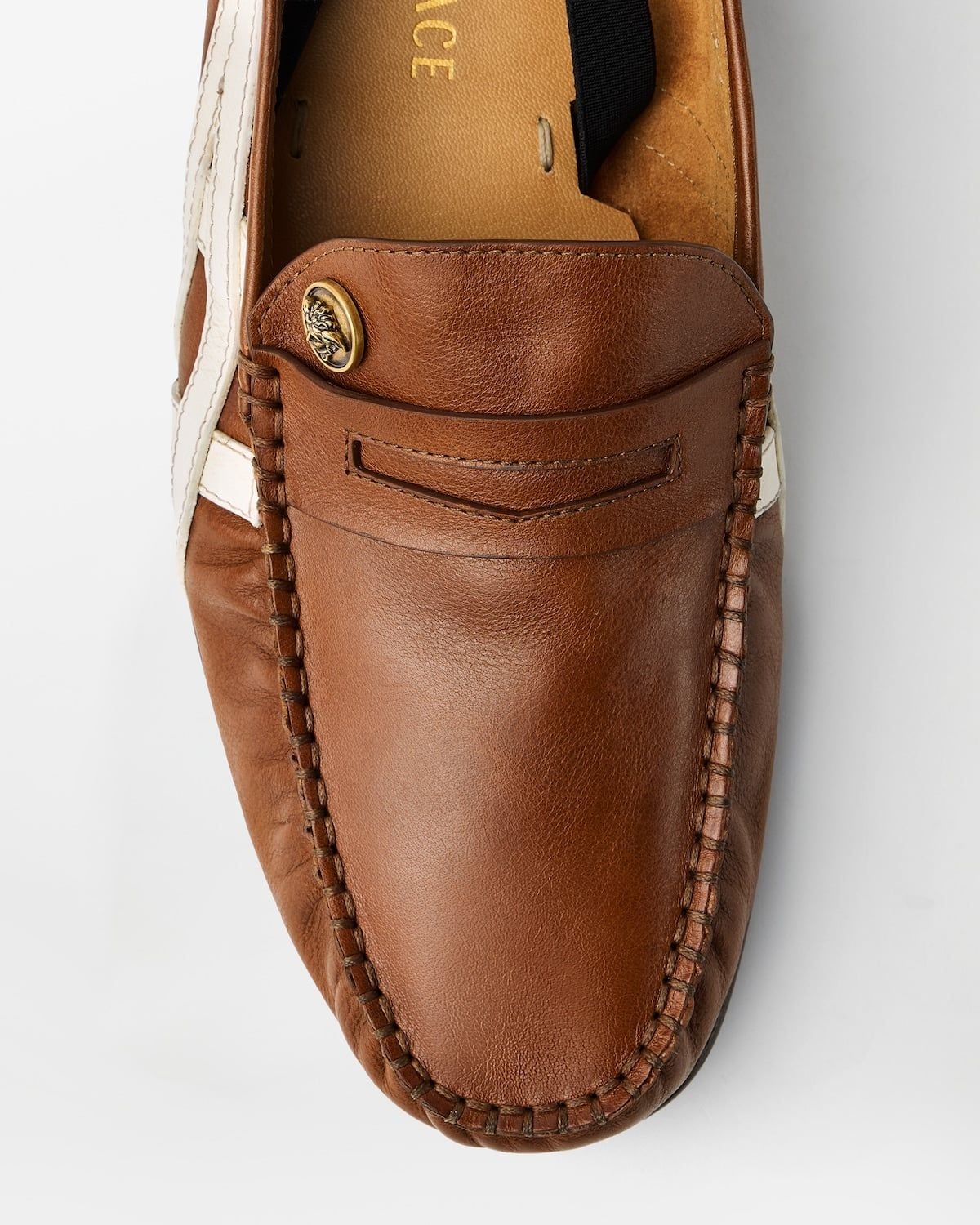  Giày Nam Onitsuka Tiger x Versace Loafers 'Brown' 