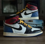  Giày Nike Air Jordan 1 High x Union x Fragment 'Black Varsity Red' 