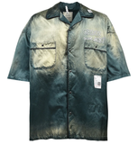  Áo Maison Mihara Yasuhiro Sun Faded Like Satin 'Dark Green' 