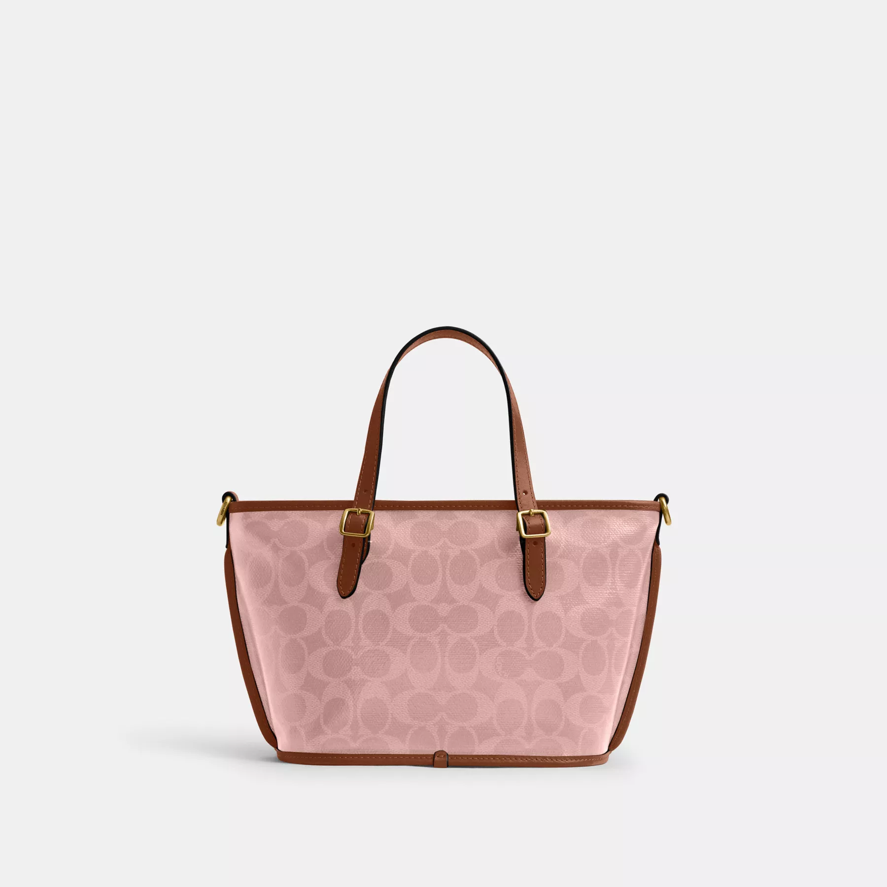 Túi Nữ Coach Artificial Leather Tote Crossbody 'Pink' 