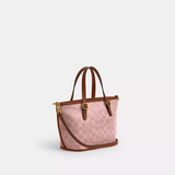  Túi Nữ Coach Artificial Leather Tote Crossbody 'Pink' 
