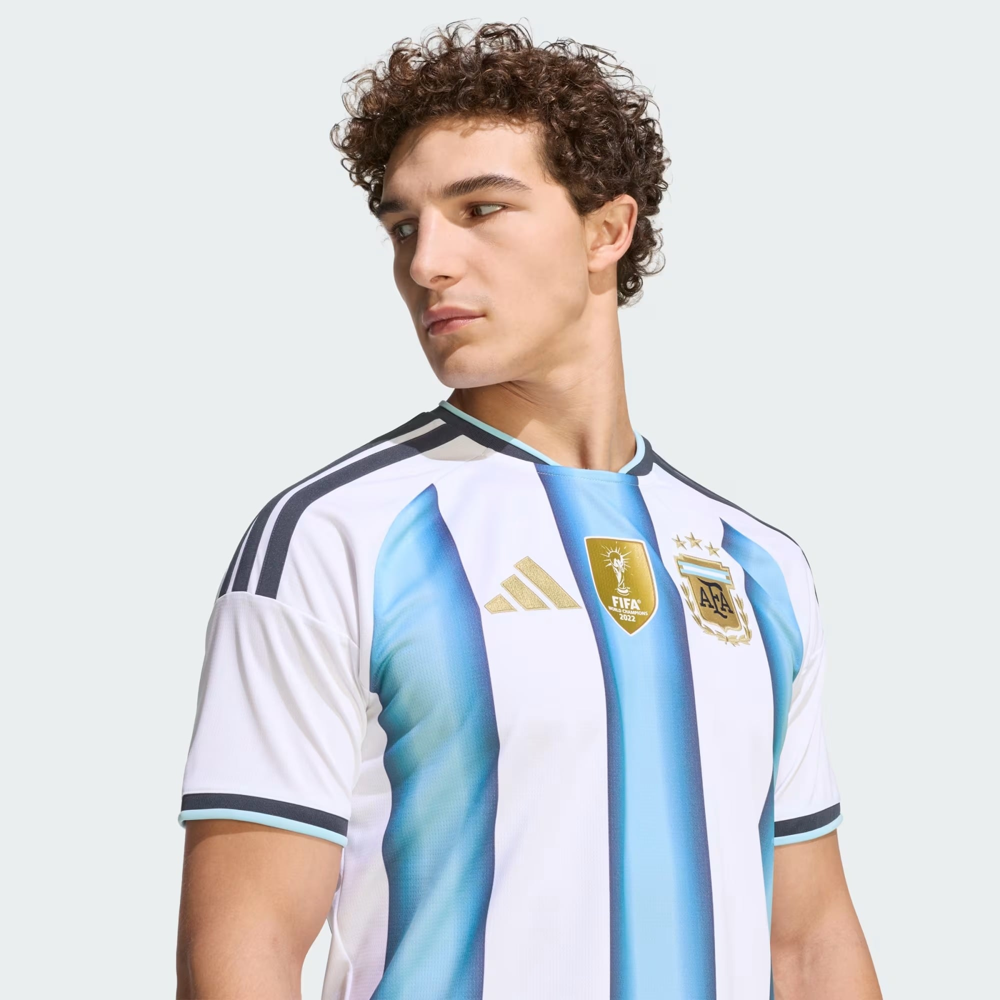  Áo Adidas Argentina 26 Home Jersey 'Blue Light' 