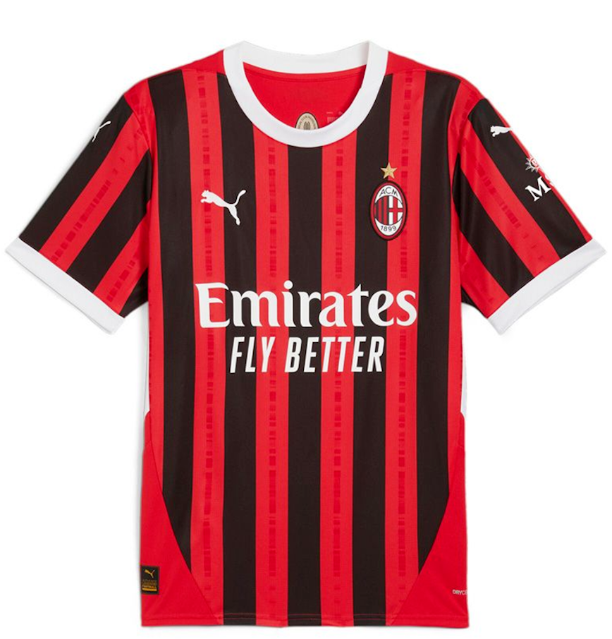  Áo Puma AC Milan 24/25 Home Jersey 'Red Black' 
