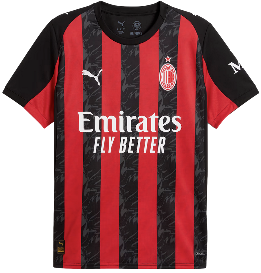 Áo Puma AC Milan 25/26 Home Jersey 'Red Black' 