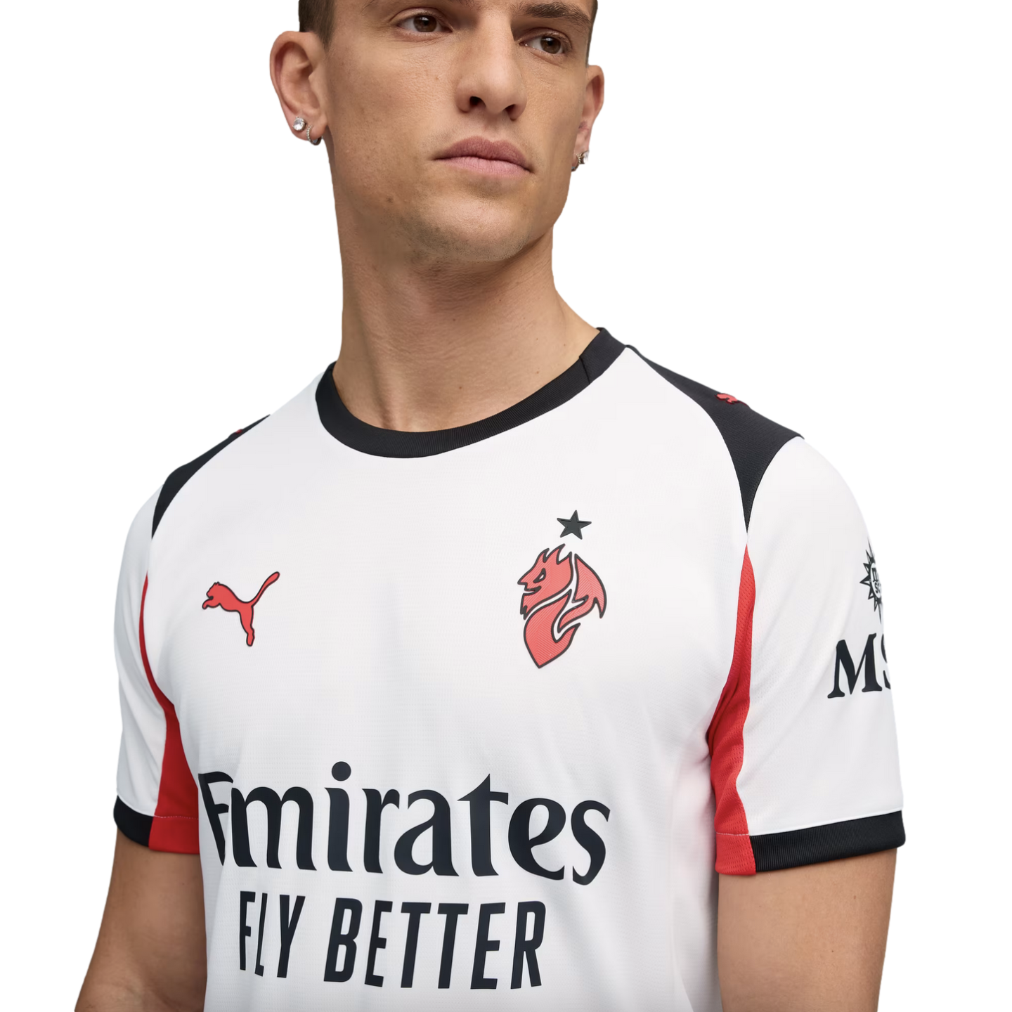  Áo Puma AC Milan Away Jersey Replica 'White' 