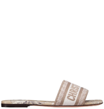  Dép Nữ Dior Dioriviera Dway Slide 'Beige' 