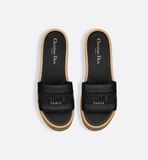  Dép Nữ Dior Dway Platform Slide 'Black' 