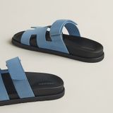  Dép Nữ Hermes Chypre Sandal 'Bleu Jean' 