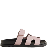  Dép Nữ Hermes Chypre Sandal 'Rose Cancan' 