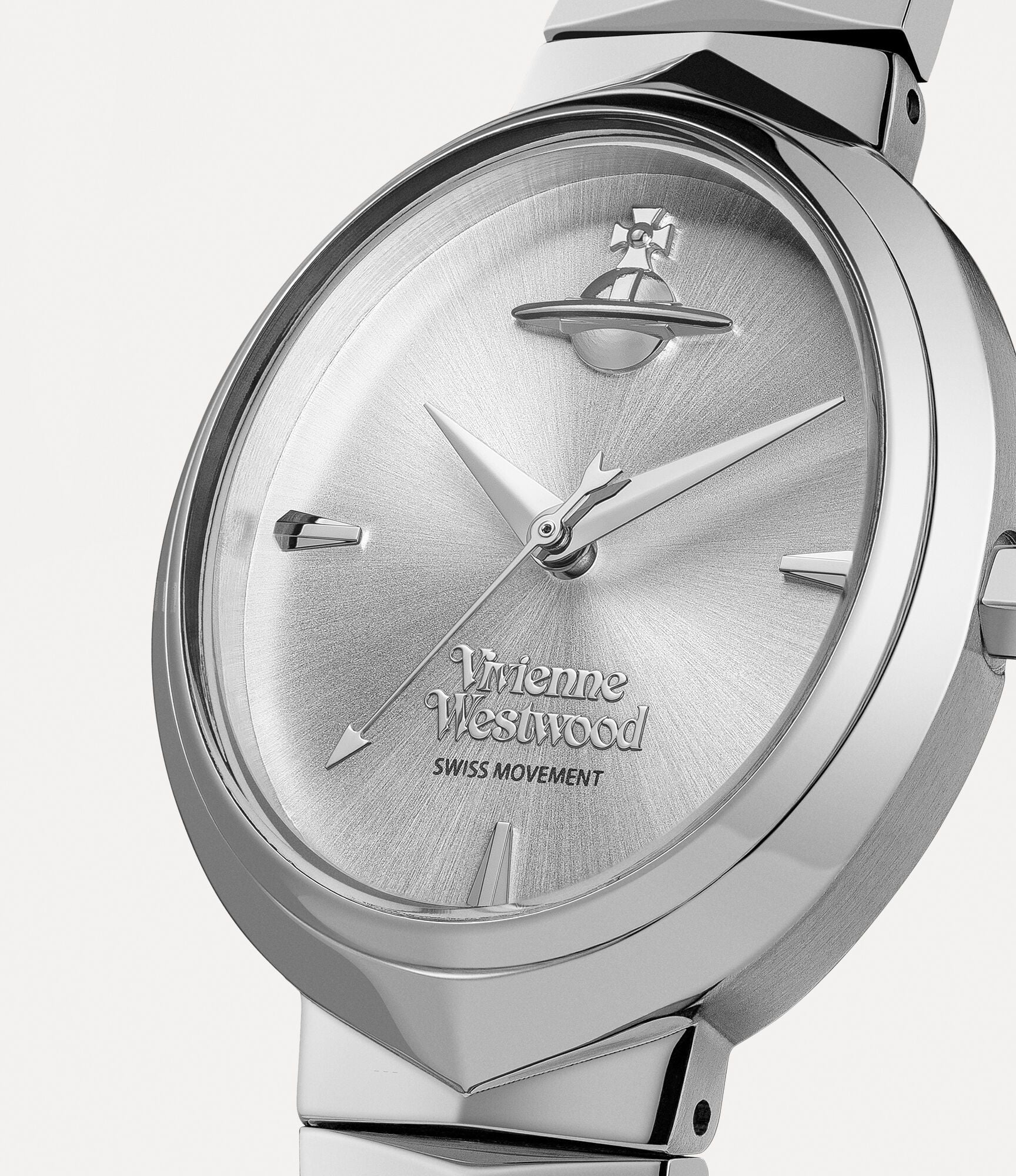  Đồng Hồ Nữ Vivienne Westwood Armour 'Silver' 