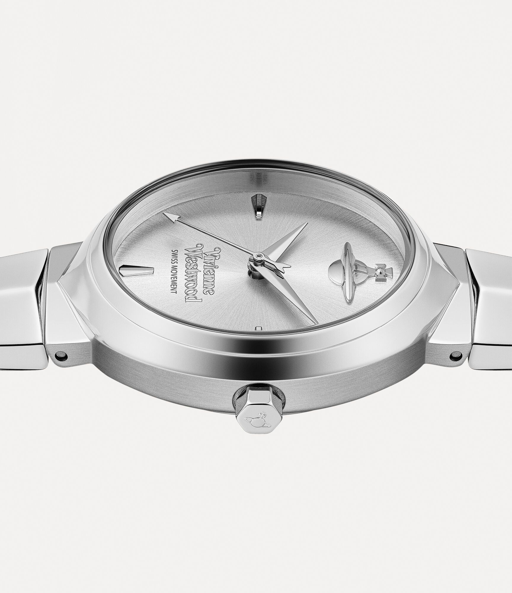  Đồng Hồ Nữ Vivienne Westwood Armour 'Silver' 