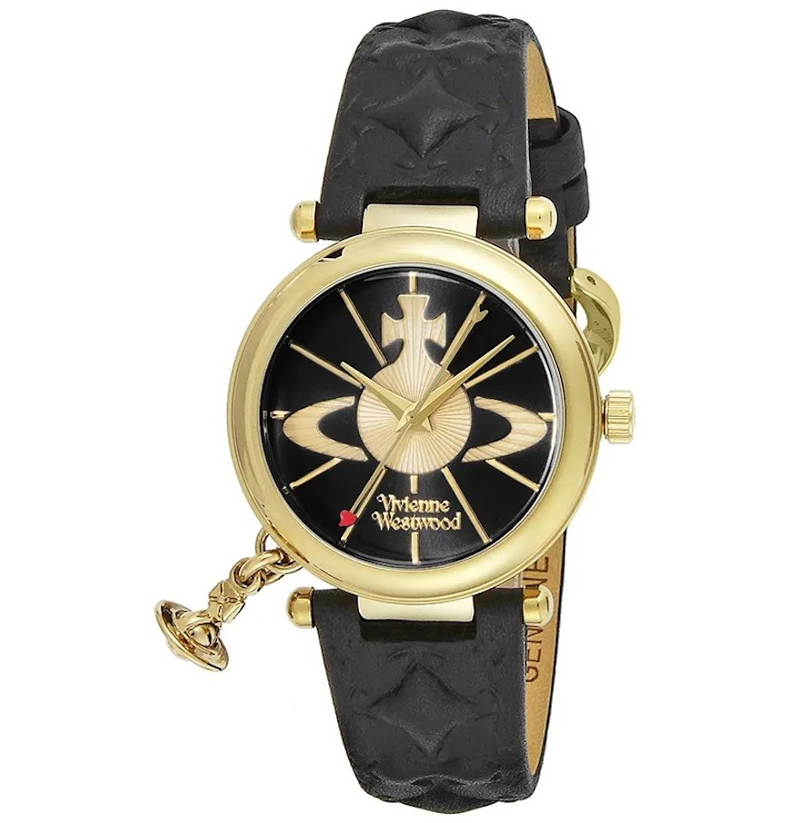  Đồng Hồ Nữ Vivienne Westwood Orb 'Gold Black' 