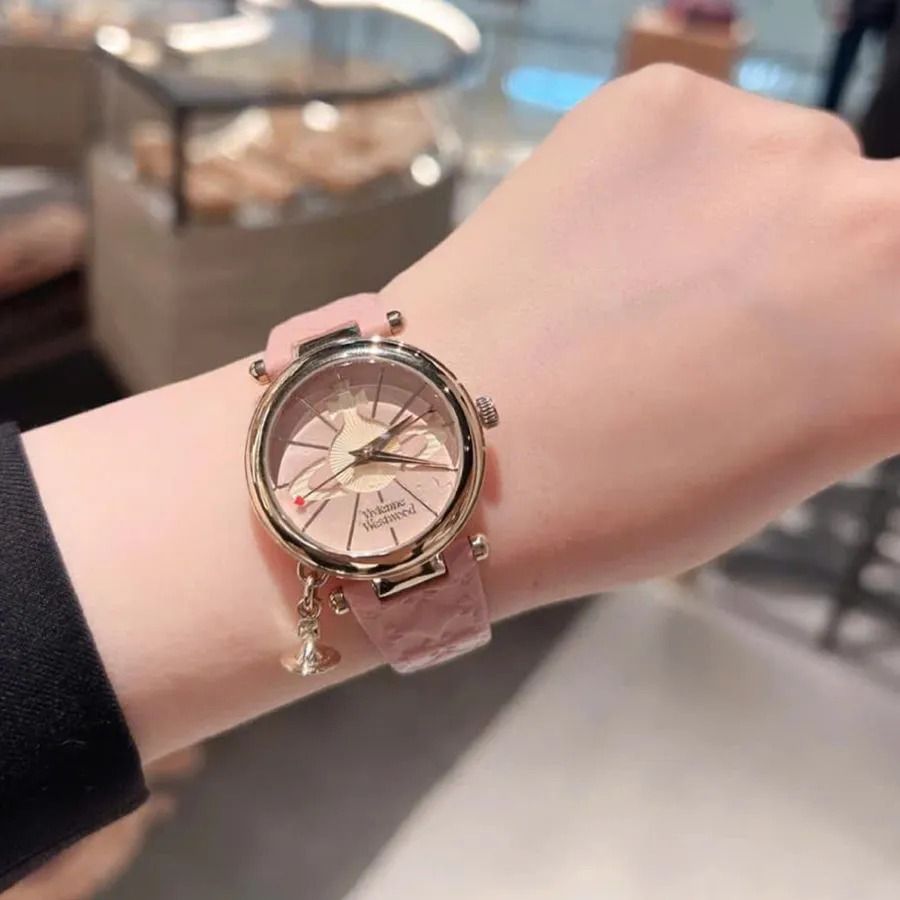  Đồng Hồ Nữ Vivienne Westwood Orb 'Gold Pink' 
